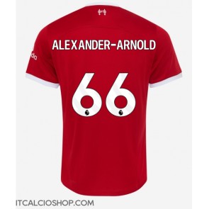 Liverpool Alexander-Arnold #66 Prima Maglia 2023-24 Manica Corta